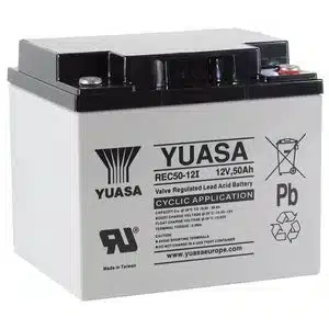 Yuasa REC50-12I (12V 50Ah) Yuasa Cyclic VRLA Akku