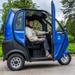 Kontio Autokruiser Sininen Sähkömopoauto