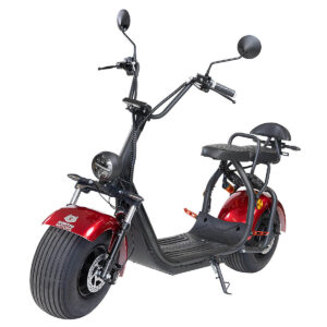 Kruiser Salvatore Metallic Red Sähköskootteri 1,2 kWh akulla