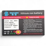 30 Ah akku li-ion Ego Sähköskootteri Skootterikauppa merkinnät