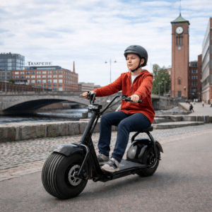 Kontio Motors Black 15 km:h Tampereella Skootterikauppa