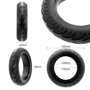 Sähköpotkulaudan täyskumirengas 200x50 mitat